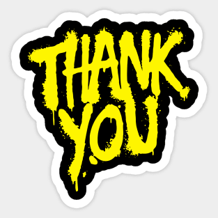 Drippy thank you drippy hoodies dripping design drip Sticker